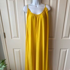 Flowy Sleeveless Strappy Maxi Dress